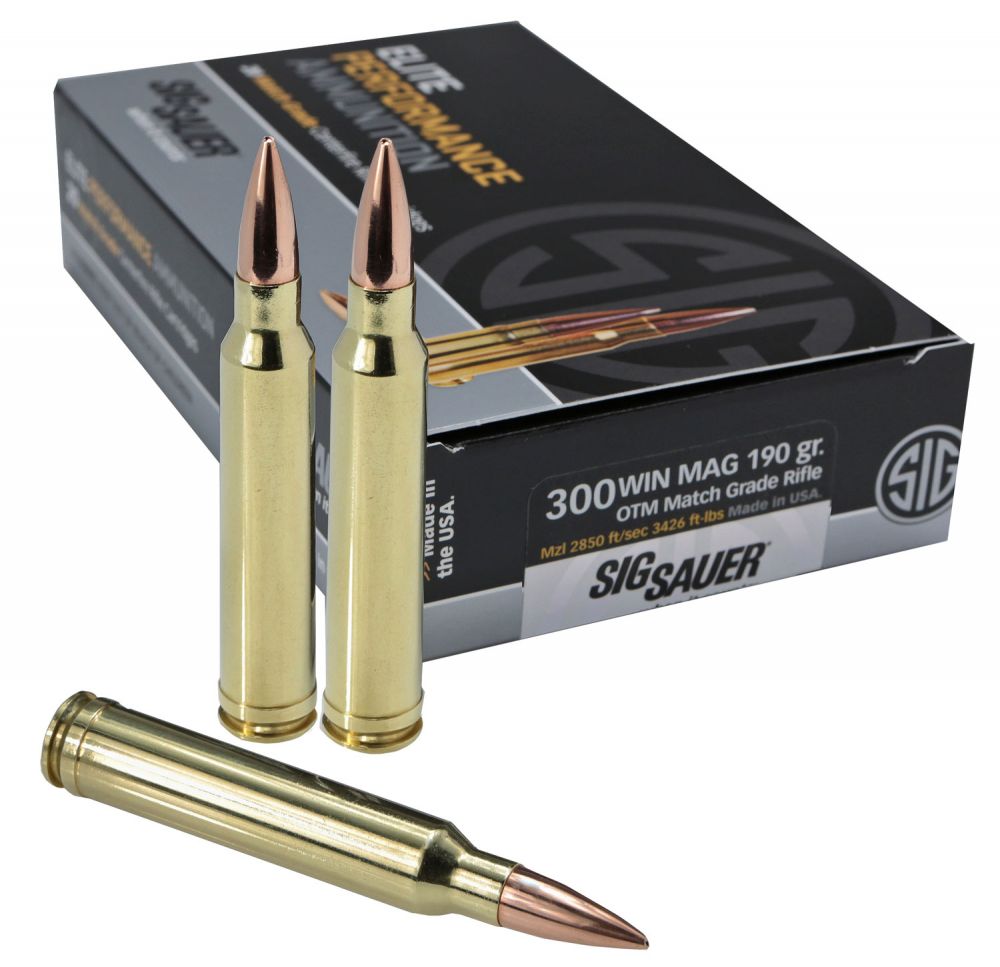 SIG Sauer Elite Match .300 Win Mag